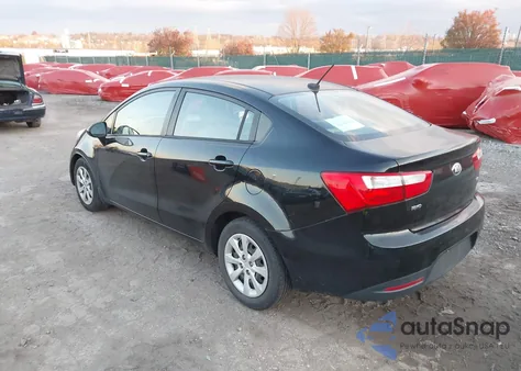 2014 Kia Rio Lx из США, поврежденный, VIN KNADM4A30E6385633